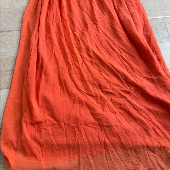 BCBG Strapless Maxi Dress in Orange - Picture 4 of 4